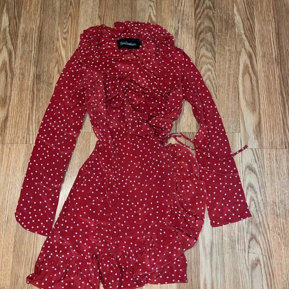 Realisation THE ALEXANDRA in Red Star Size XS - Picture 6 of 11